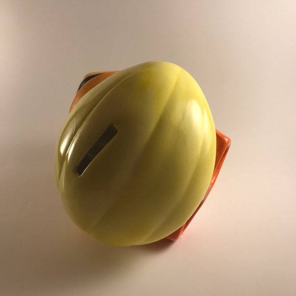 Vintage Girl with Glasses Ceramic Coin Bank Hand Painted - Picture 5 of 6